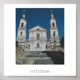 Vitebsk Wit-Rusland Kerk Architectuur Poster