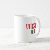 VITERBO Italië Vlag Koffiemok (Voorkant rechts)