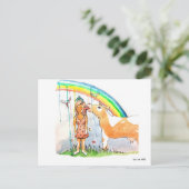 Vitiligo - lass den Kopf nicht hängen! Briefkaart (Staand voorkant)