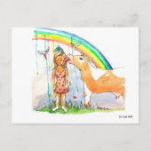 Vitiligo - lass den Kopf nicht hängen! Briefkaart (Voorkant)