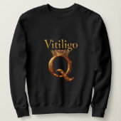 Vitiligo Royalty Trui (Design voorkant)