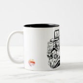 Vito Flash Mug Tweekleurige Koffiemok (Links)