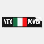 "VITO POWER"-Bumpersticker Bumpersticker (Voorkant)