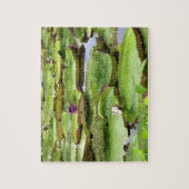 Vitoria Regis, grote waterlelaars in het Amazonege Legpuzzel (Verticaal)