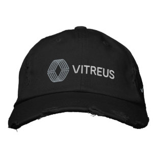 VITREUS verontruste Chino Twill Pet   ZWART