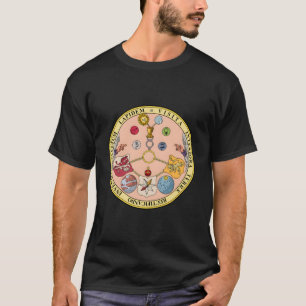 Vitriol Rosicrucian Geheime Symbolen Alchemie T-shirt