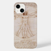 Vitruviaans Man Case-Mate iPhone Case (Achterkant)