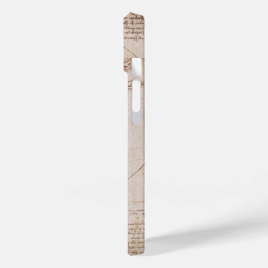 Vitruviaans Man Case-Mate iPhone Case (Achterkant / Links)