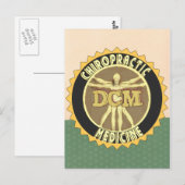 Vitruviaans Man DCM Briefkaart (Voorkant / Achterkant)