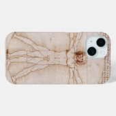 Vitruviaans Man door Leonardo da Vinci Case-Mate iPhone Case (Achterkant (horizontaal))
