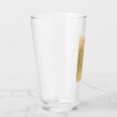 Vitruviaans Man door Leonardo Da Vinci Glas (Rechts)