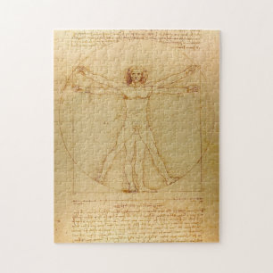Vitruviaans Man door Leonardo Da Vinci Legpuzzel