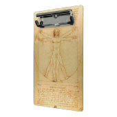 Vitruviaans Man door Leonardo Da Vinci Mini Klembord (Angled2)