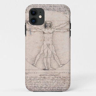 Vitruviaans Man, Leonardo da Vinci Case-Mate iPhone Case