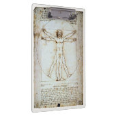 Vitruviaans Man, Leonardo da Vinci, ongeveer 1490. Klembord (Rechts)