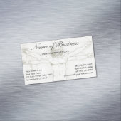 Vitruviaans Man Magnetisch Visitekaartje (Voorbeeld)