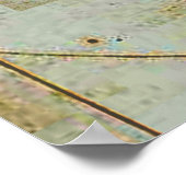 Vitruviaans Man Poster (Hoek)