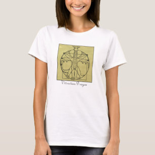 vitruviaanse draak t-shirt
