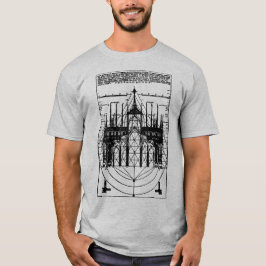 Vitruviaanse kathedraal van Milaan 1521 T-shirt