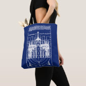 Vitruviaanse kathedraal van Milaan 1521 Tote Bag (Dichtbij)