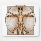 Vitruvian Alien Muismat (Voorkant)