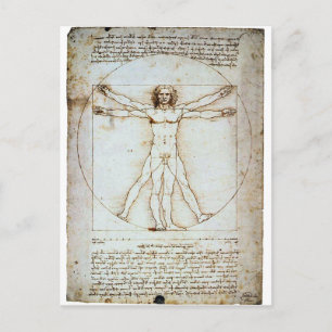 Vitruvian Briefkaart