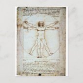 Vitruvian Briefkaart (Voorkant)