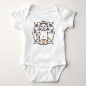 Vitruvian Cat Romper (Voorkant)