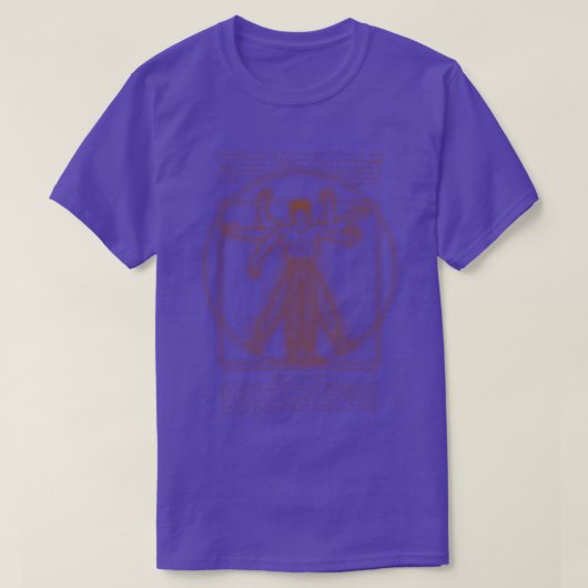 Vitruvian Dragon T-shirt (Design voorkant)
