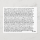 Vitruvian Man, c 1490, Leonardo da Vinci Briefkaar Briefkaart (Achterkant)