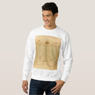Vitruvian Man door Leonardo Da Vinci Trui