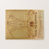 Vitruvian Man-Leonardo Da Vinci Legpuzzel (Horizontaal)