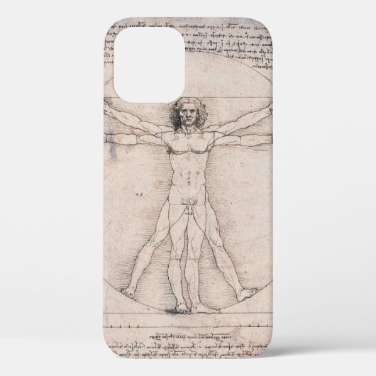 Vitruvian ManVitruvian Man, Leonardo da Vinci Case-Mate iPhone Case (Achterkant)