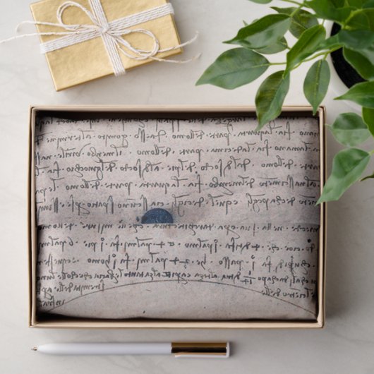 Vitruvian ManVitruvian Man, Leonardo da Vinci Tissuepapier (Geschenk)