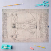 Vitruvian ManVitruvian Man, Leonardo da Vinci Tissuepapier (Craft)