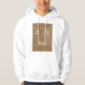 Vitruvian Monkey Hoodie (Voorkant)