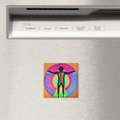Vitruvian People II Magneet (Insitu (Vaatwasser))