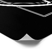 Vitruvian Skeleton Poster (Hoek)