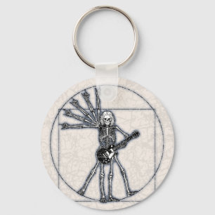 Vitruvian Skeleton Sleutelhanger