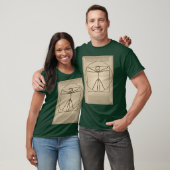 Vitruvian Stickman Kind Tshirt (Unisex)