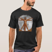 Vitruvian Wolfman T-shirt (Voorkant)