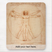 Vitruviano-Man Muismat (Voorkant)