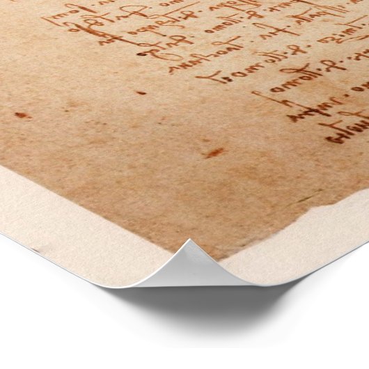 Vitruviano-Man Poster (Hoek)