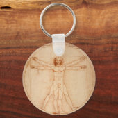 Vitruviano-Man Sleutelhanger (Voorkant)