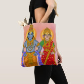 Vitthal Rukmini boodschappentas Tote Bag (Dichtbij)