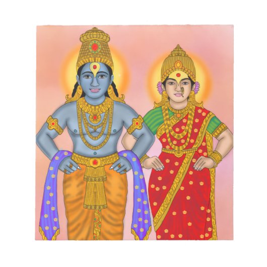 Vitthal Rukmini Kantoorartikelen Notitieblok (Voorkant)