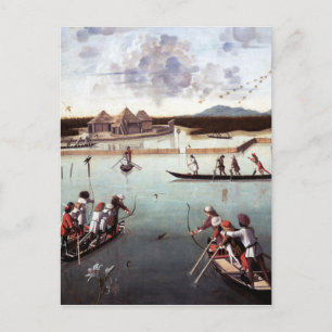 Vittore Carpaccio Hunting on the Lagoon Briefkaart