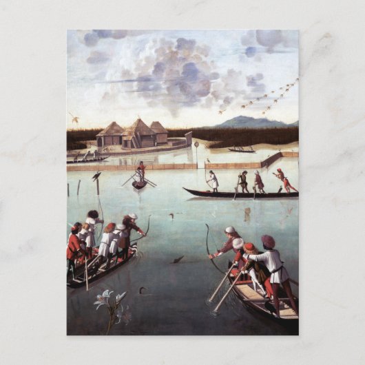 Vittore Carpaccio Hunting on the Lagoon Briefkaart (Voorkant)