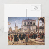 Vittore Carpaccio-Repatriëring van ambassadeurs Briefkaart (Voorkant / Achterkant)
