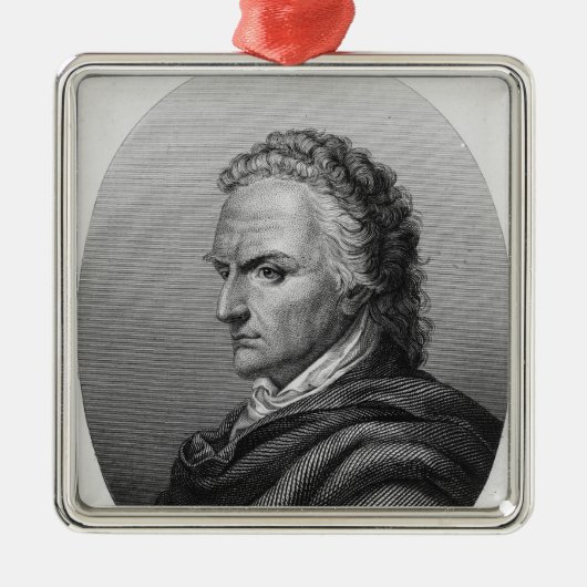 Vittorio Alfieri, 1846 Metalen Ornament (Voorkant)